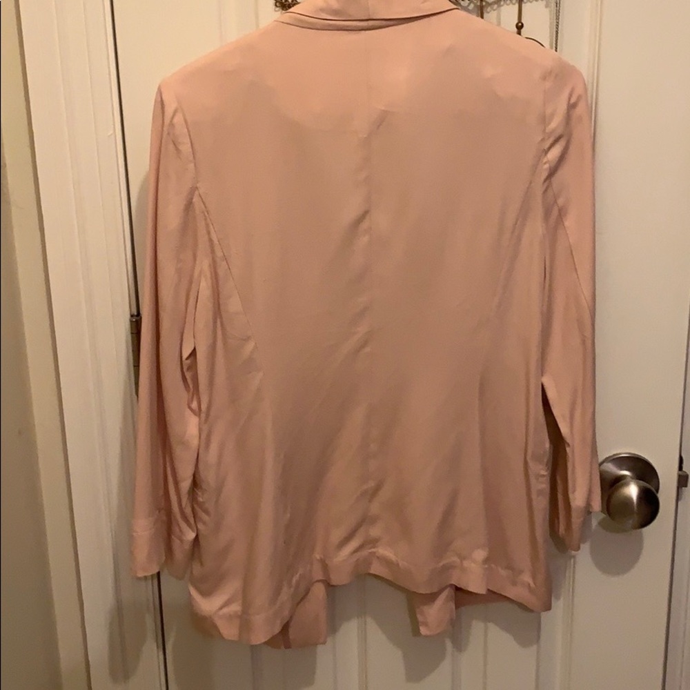 Lauren Conrad blush shawl collar blazer